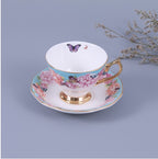 Coffee Cup & Saucer Bone China Afternoon Tea Set