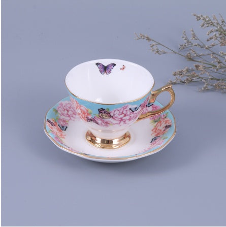 Coffee Cup & Saucer Bone China Afternoon Tea Set