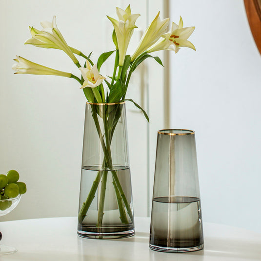 Transparent Glass Vase Decorations