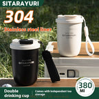 Large Capacity Stainless Steel Insulated Mug Portable Cold Insulation Tumbler