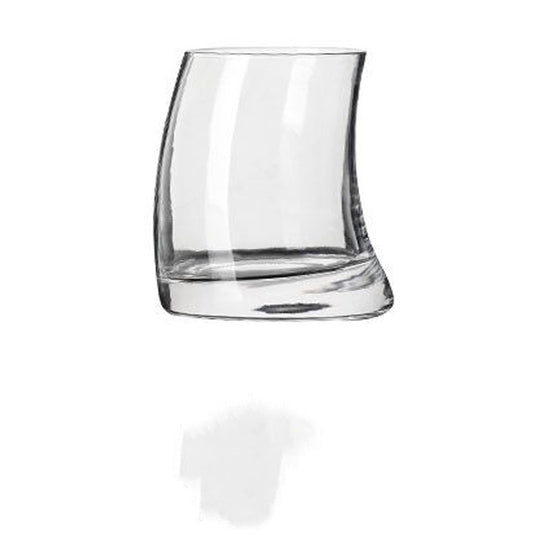 Shaped glass sail crescent cup juice cup