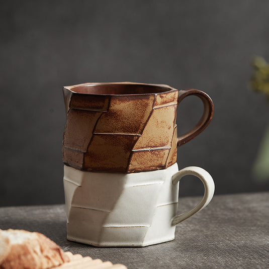 Japanese Style Handmade Vintage Ceramic Coffee Cup