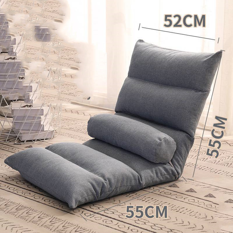 Bed Backrest Floor Small Sofa Folding Single Bay Window Computer Recliner