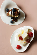 Creative Ultra-thin Bone China Irregular Sauce