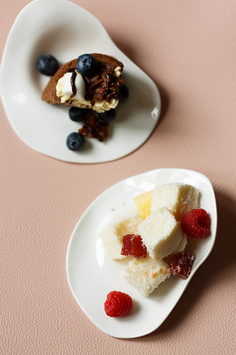 Creative Ultra-thin Bone China Irregular Sauce