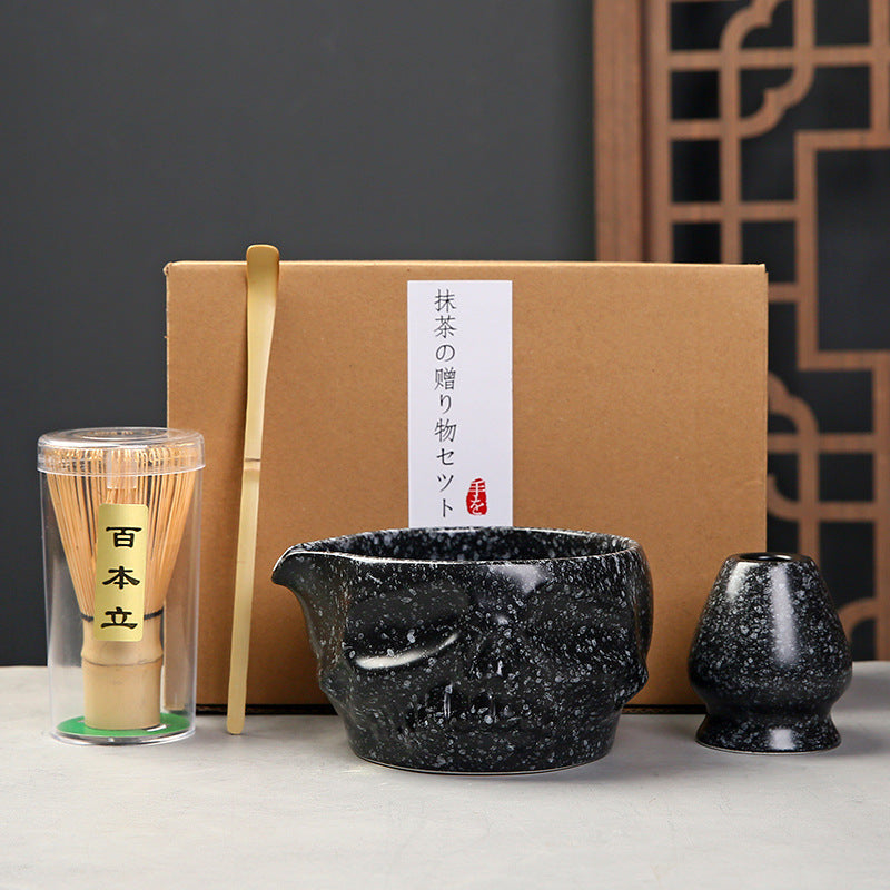 Tea Whisk Matcha Brush Hundred Benli Beat Tea Set