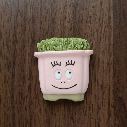 3D Cute Cartoon Korean Refrigerator Magnetic Stickers Tropical Plant Cactus Vase Refrigerator Magnet Kitchen Home Decoraion - Grand Goldman