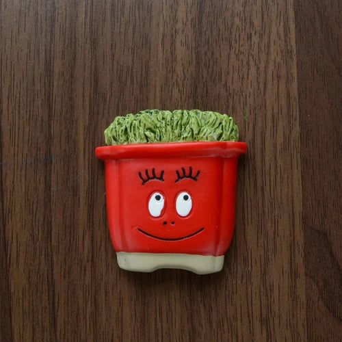 3D Cute Cartoon Korean Refrigerator Magnetic Stickers Tropical Plant Cactus Vase Refrigerator Magnet Kitchen Home Decoraion - Grand Goldman