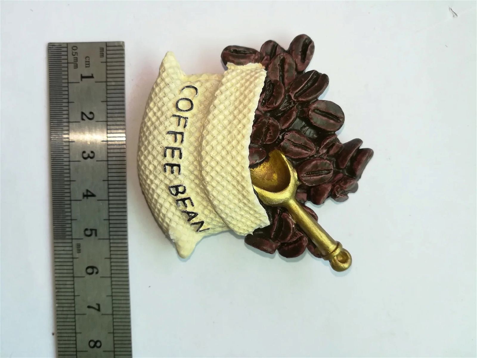 3D Magnets Stickers British American Retro Brazilian Coffee Machine Coffee Pot Relief Resin Refrigerator Magnets Home Decoration - Grand Goldman