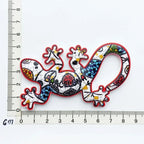 3D Spanish Dominican Republic Tourism Commemorative Lizard Gecko Refrigerator Magnets Fridge Sticker for Home Decor - Grand Goldman