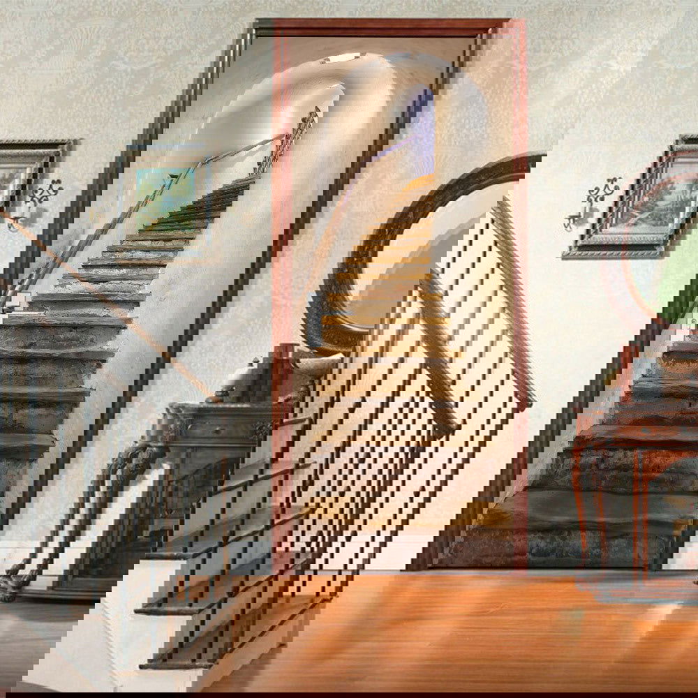 3D PVC Wall Stickers Self-adhesive Door Wallpaper Bookcase Art Living Room Poster Door Poster - Grand Goldman