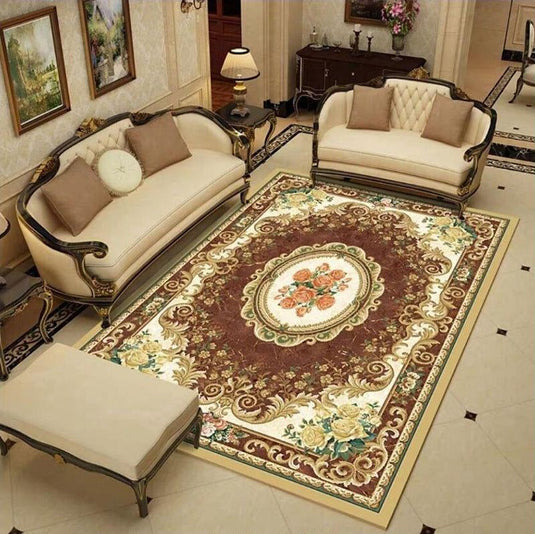 3D Printing And Dyeing Floor Mat Carpet Bedroom Sofa Coffee Table Carpet - Grand Goldman