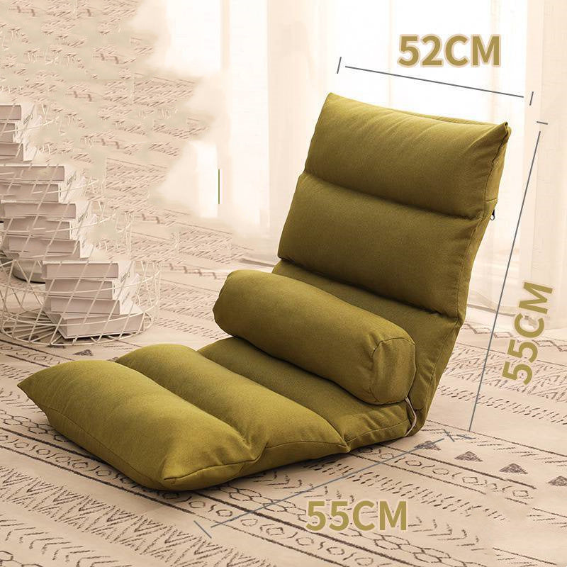 Bed Backrest Floor Small Sofa Folding Single Bay Window Computer Recliner