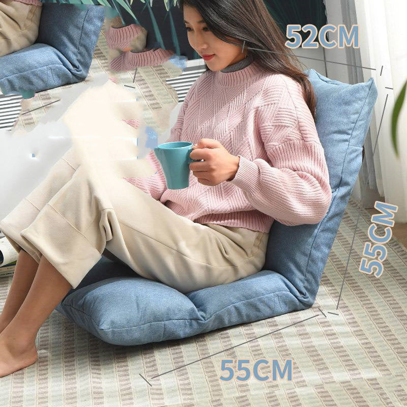 Bed Backrest Floor Small Sofa Folding Single Bay Window Computer Recliner