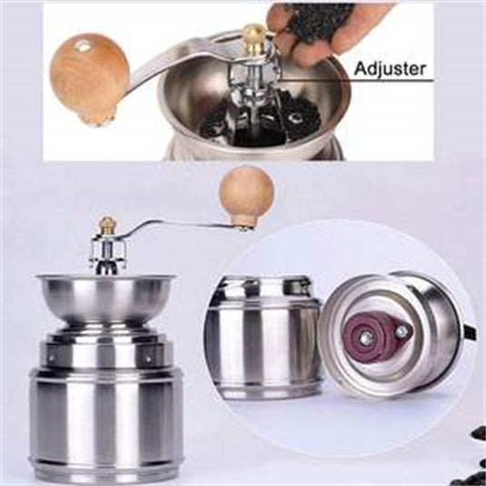 Stainless Steel Portable Manual Coffee Grinder