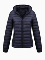 Women's Lightweight Hooded Winter Jacket - Grand Goldman