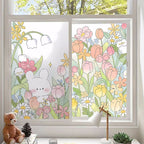Static Bathroom Bathroom Transparent Opaque Privacy Kitchen Window Frosted Glass Sticker