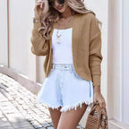 Women's Shawl Knitted Cardigan Sweater Coat