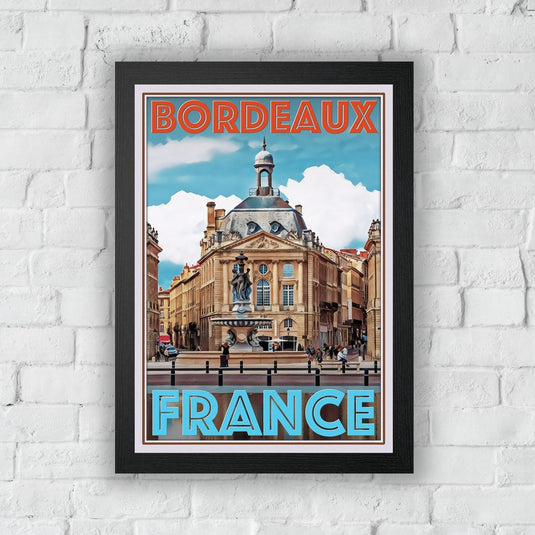 Retro Style Travel Poster Or Canvas Painting