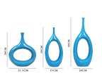 Hul dekoration keramisk vase hjem vase dekoration