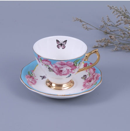 Coffee Cup & Saucer Bone China Afternoon Tea Set