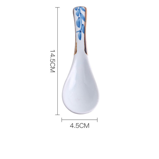 Japanese Creative Simple Ceramic Spoon Tableware