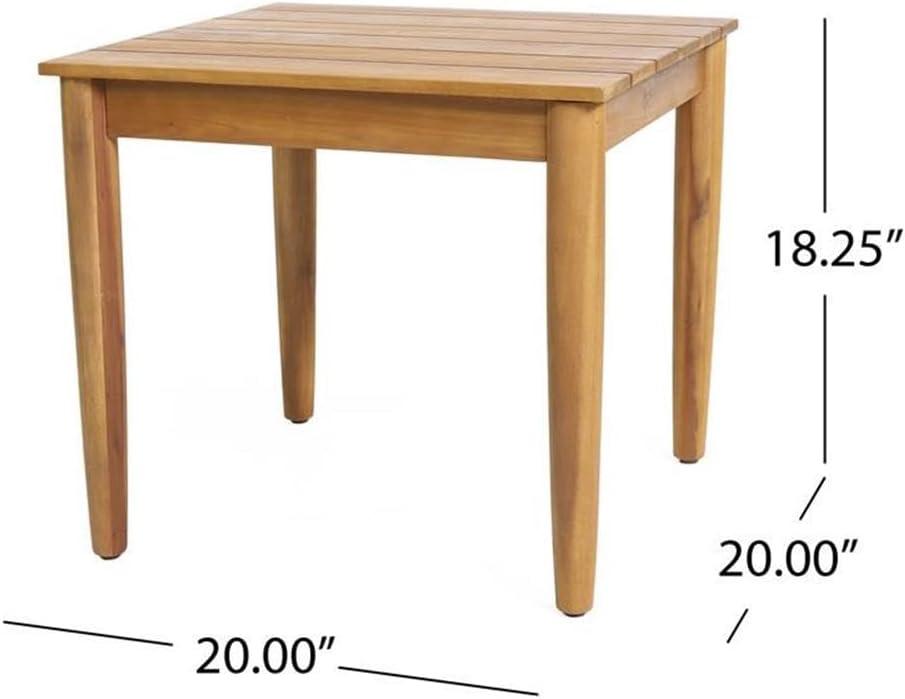 Christopher Knight Home Side Table, Teak