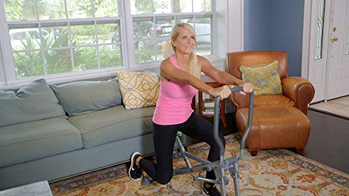 Machine d'entraînement Star Uno Ab Squat - Exercice de squat assisté et entraînement des fessiers pour tonifier et raffermir les muscles, gris