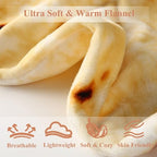 Heated Blanket Electric Blanket, Double Sided 260g Plus 260g Flannel Burritos Tortilla Heated Throw with 5 Heating Levels & 10 Hours Auto Off, Electric Wrap Blanket for Kids and Adults, Funny Gifts