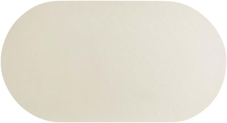 Modway EEI-6763-WHI Caspian Oval Concrete Coffee Table, White