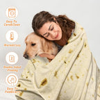Bcareself Tortilla Blanket 2.0 Double Sided Adult Size Giant Double Sided for Kids Funny Realistic Food Personalized Throw Blanket Novelty Gift Taco Blanket Soft Flannel 60 inches Beige