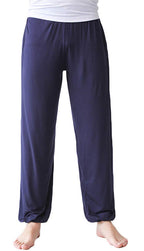 AvaCostume Men's Lightweight Loose Yoga Pants Elastic Waist Modal Yoga Harem Pants