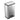 simplehuman 50 Liter / 13.0 Gallon Rectangular Kitchen Step Trash Can, Brushed Stainless Steel