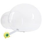 GCIUEMMH aufblasbare Bubble-Hauskuppel für Kinder - klares PVC aufblasbares Bubble-Hauszelt mit Tunnel, Bubble-Ballonhaus mit 300W Luftgebläse, Luftpumpe, aufblasbare Kuppel, Outdoor-Bubble-Zelt für Kinder