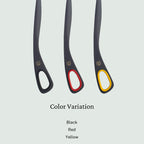 ALLEX Letter Opener Black Red 6.7" Sword Envelope Opener Knife, Japanese Stainless Steel Blade [Non-Stick Fluorine Coating], Mail Opener Paper Knife Tool All Metal, Made in Japan