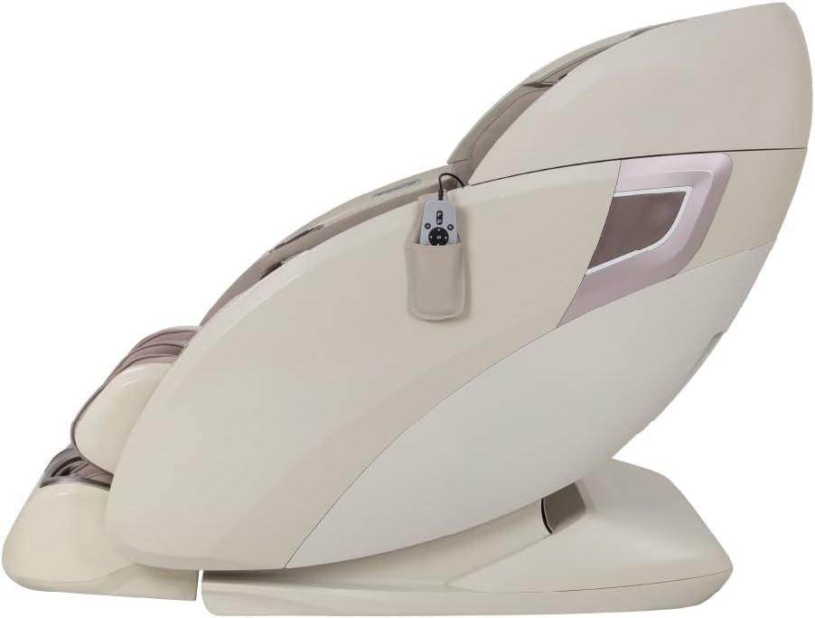 Osaki OS-Pro 3D Tecno l Taupe | Full Body Massage Chair | 3D SL-Track Full Body Massage Chair | Zero Gravity | Lumbar Heating |Auto Body Scan | Bluetooth Speaker