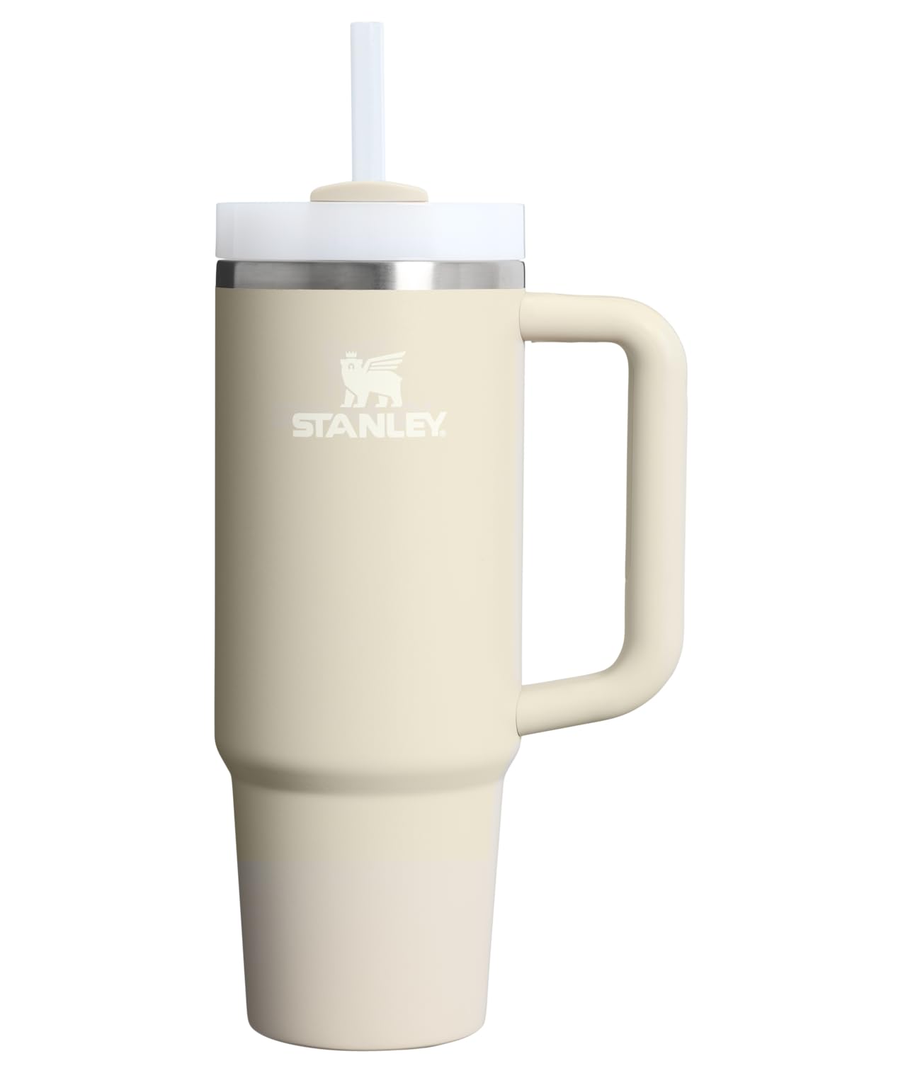 STANLEY Quencher H2.0 Tumbler with Handle and Straw 14 oz | Flowstate 3-Position Lid | Cup Holder Compatible for Travel | Insulated Stainless Steel Cup | BPA-Free | Azure