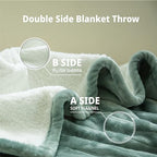 Opvarmet tæppe 50" x 60" - Opvarmet tæppe med 5 varmeniveauer og 3 timers automatisk slukning, maskinvaskbar, ETL &amp; FCC-certificering, overvarmebeskyttelse (Racoon) 