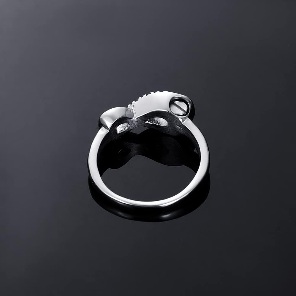 Infinity Mini Ring Hold Loved Ones Ashes Cremation Urn Ring for Women Finger Ring Memorial Jewelry