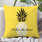 Simple Home Sofa Plush Double-sided Printing Pillow Cover Can Be Disassembled And Washed