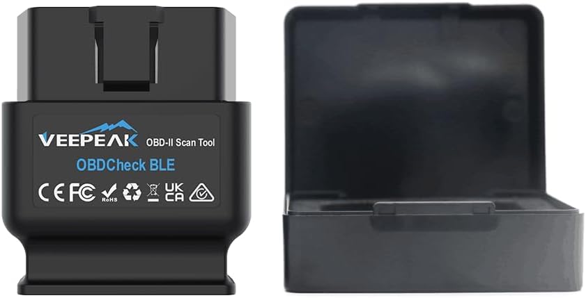 Veepeak OBDCheck BLE Bluetooth OBD II Scanner Car Check Engine Light Code Reader Diagnostic Scan Tool for iOS & Android