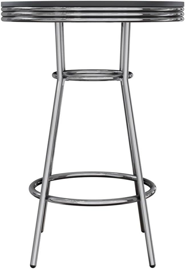 Winsome Wood Summit Dining, Black, Pub Table