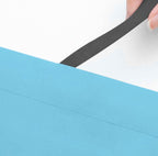 ALLEX Letter Opener Black Red 6.7" Sword Envelope Opener Knife, Japanese Stainless Steel Blade [Non-Stick Fluorine Coating], Mail Opener Paper Knife Tool All Metal, Made in Japan