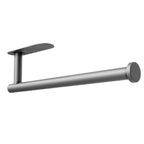 DEKAVA Paper Towel Holder Under Cabinet Wall Mount for Kitchen Towel, Self-Adhesive Bar, Rack, SUS304 Stainless Steel 13 inch (BlackA, 1)