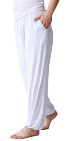 AvaCostume Men's Lightweight Loose Yoga Pants Elastic Waist Modal Yoga Harem Pants