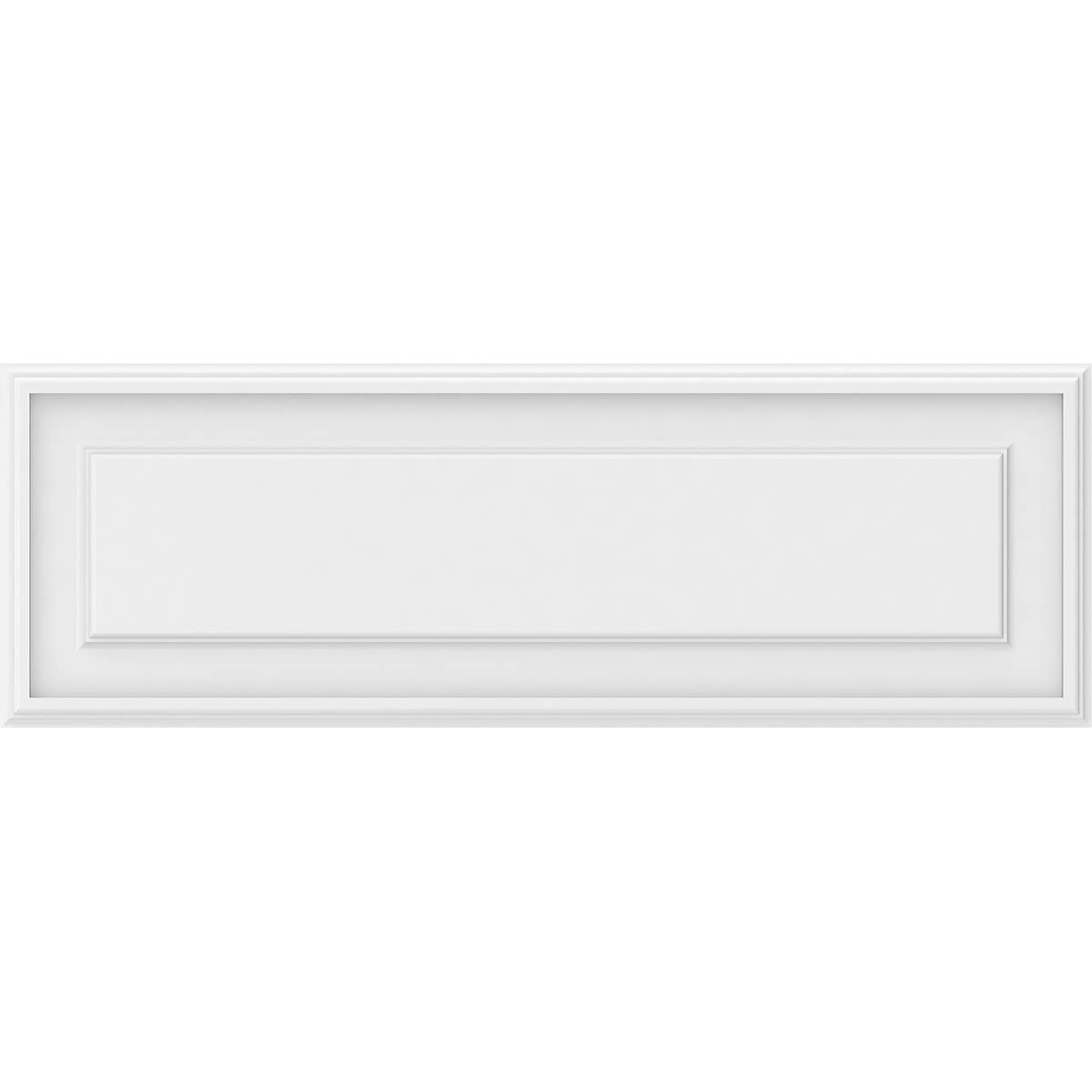 Ekena Millwork 36"W x 12"H x 5/8"P Legacy Raised Panel Decorative Wall Panel