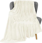 Coperta in pile Utopia Bedding Queen Size Grigia 300GSM Coperta da letto di lusso Antistatica Morbida e soffice in microfibra (90x90 pollici)