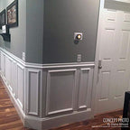 Ekena Millwork PNL20X20AS-01-CASE-2 Ashford Molded Classic Wainscot Wall Panel, 20-in. W x 20-in. H, Factory Primed White, 2 Count