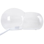 GCIUEMMH aufblasbare Bubble-Hauskuppel für Kinder - klares PVC aufblasbares Bubble-Hauszelt mit Tunnel, Bubble-Ballonhaus mit 300W Luftgebläse, Luftpumpe, aufblasbare Kuppel, Outdoor-Bubble-Zelt für Kinder