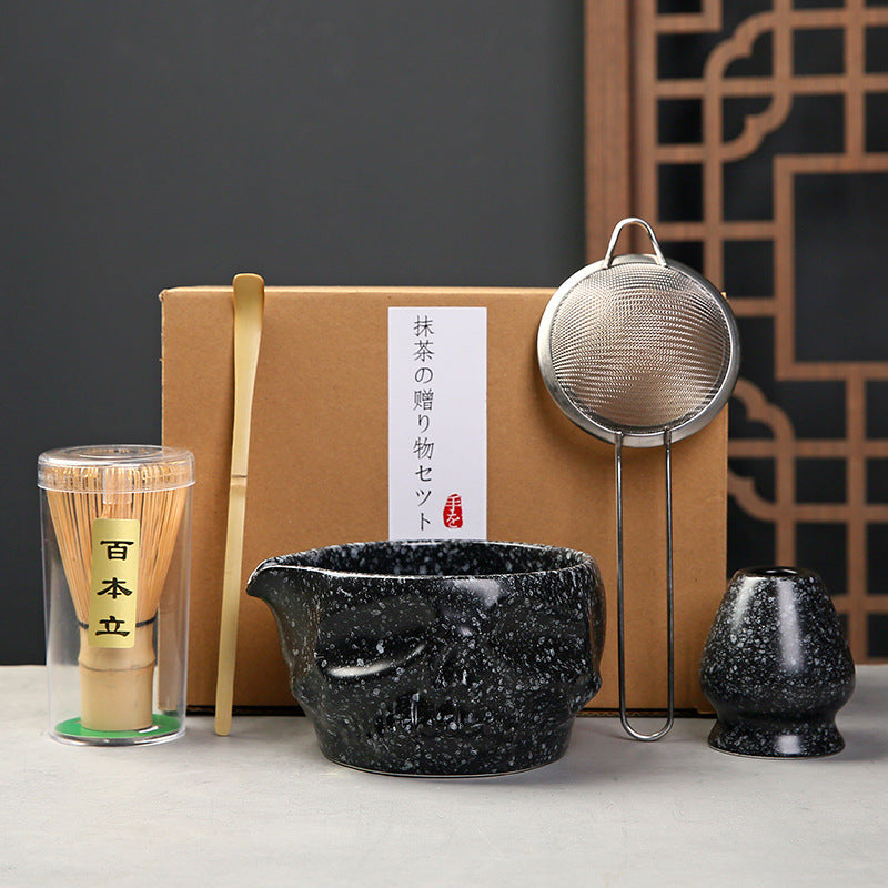 Tea Whisk Matcha Brush Hundred Benli Beat Tea Set